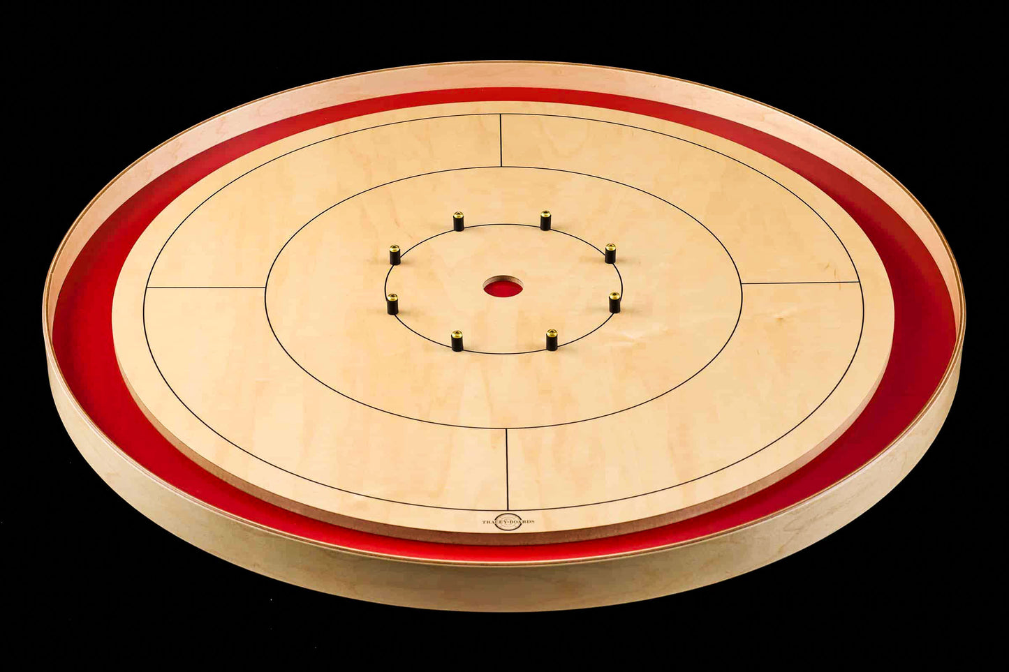 The Tracey Red Championship - Kit de jeu de société Tournament Crokinole