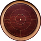L'érable rouge par Crokinole Canada - Ensemble de jeu de société Tournament Crokinole - Conforme aux normes NCA