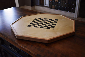 The Baltic Bircher Large Traditional Crokinole Board Game Kit