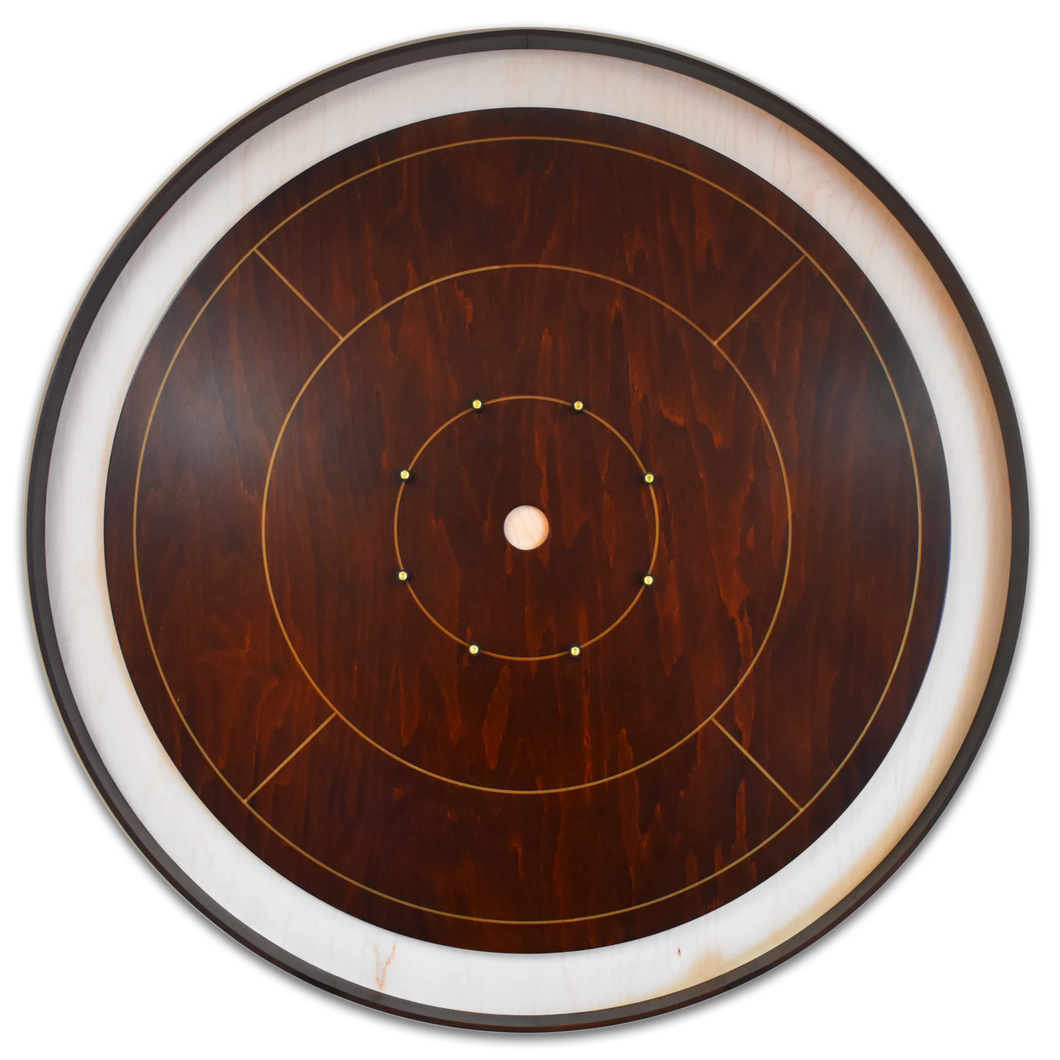 The Dark Knight - Tournament Crokinole Board Game Set - Meets NCA Standards