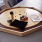The Mountie - Large Traditional Crokinole Board Game Set