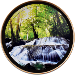 Peaceful Morning Waterfalls - Photo Tournament Board Game Set - Meets NCA Standards