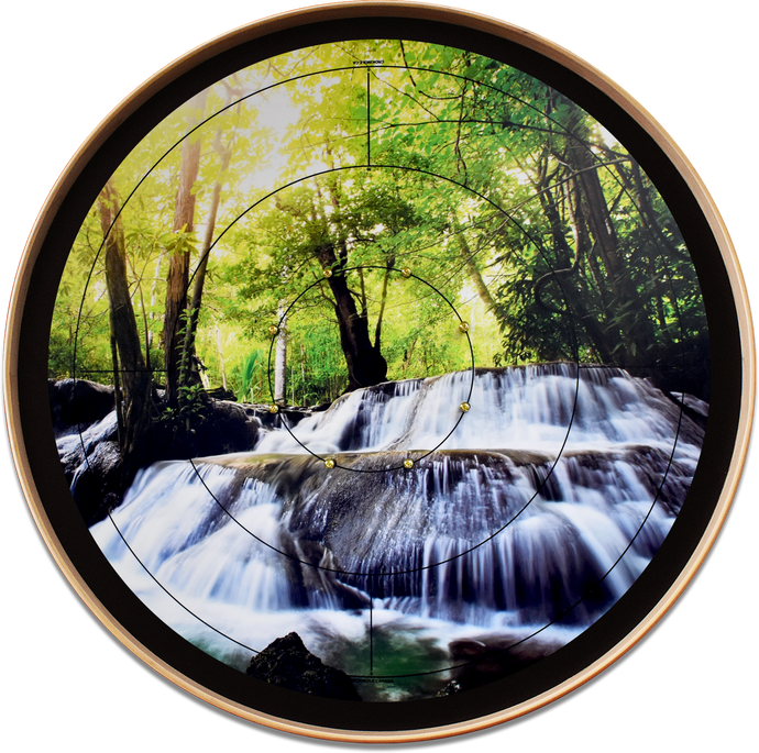 Peaceful Morning Waterfalls - Photo Tournament Board Game Set - Meets NCA Standards
