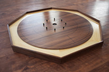 Load image into Gallery viewer, The Walnut Wonder - Traditional Crokinole Board Game Set